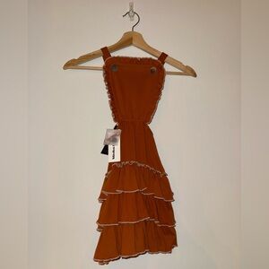 Misha And Puff Ruffle Bib Dress